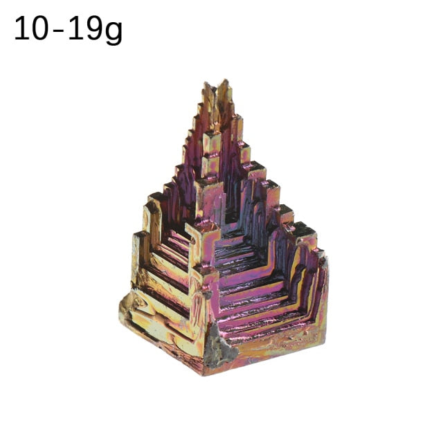 1PC natürliches Quarzkristall-Wismut-Erz-Cluster-Mineral