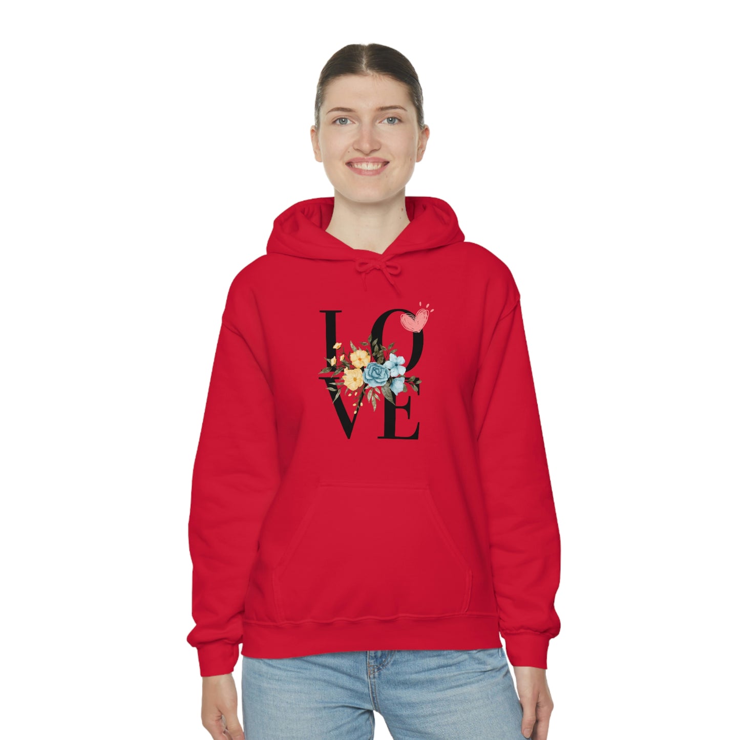 LOVE- Unisex Heavy Blend™ Hooded Sweatshirt