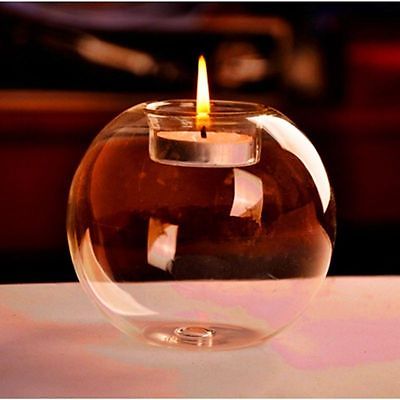 Europe-style Round Hollow Candle Glass