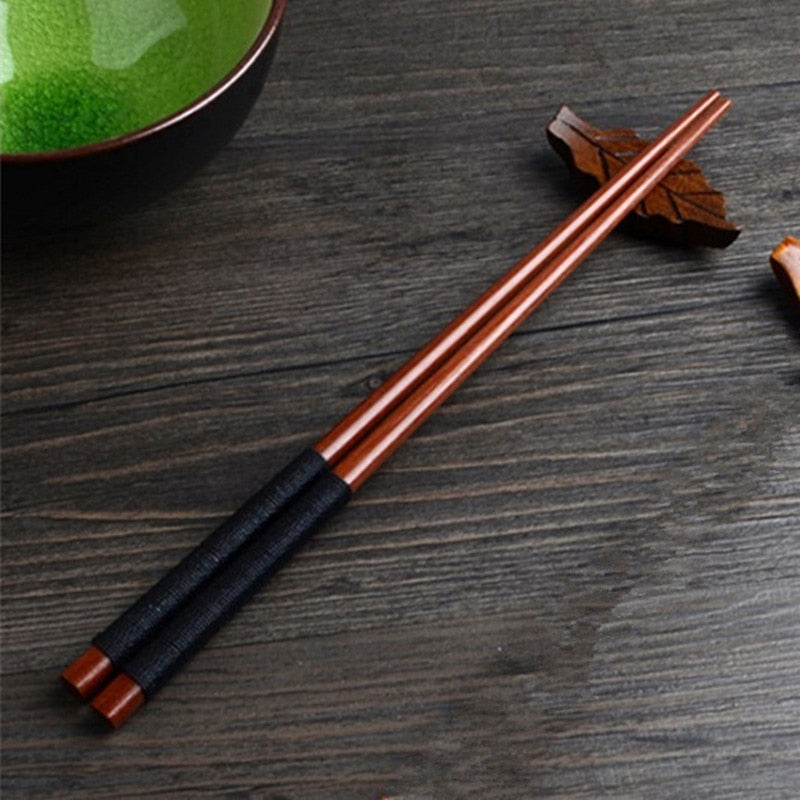 Handmade Japanese Chestnut Wood Sushi Chopsticks