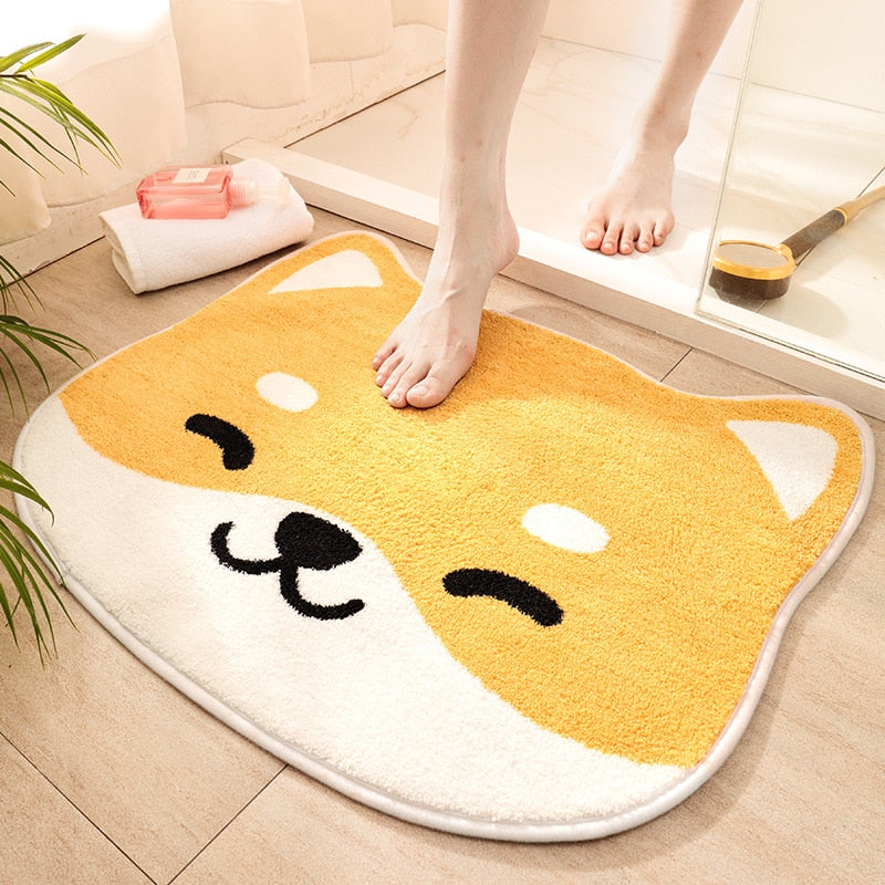 Cartoon Cat Non-Slip Carpet