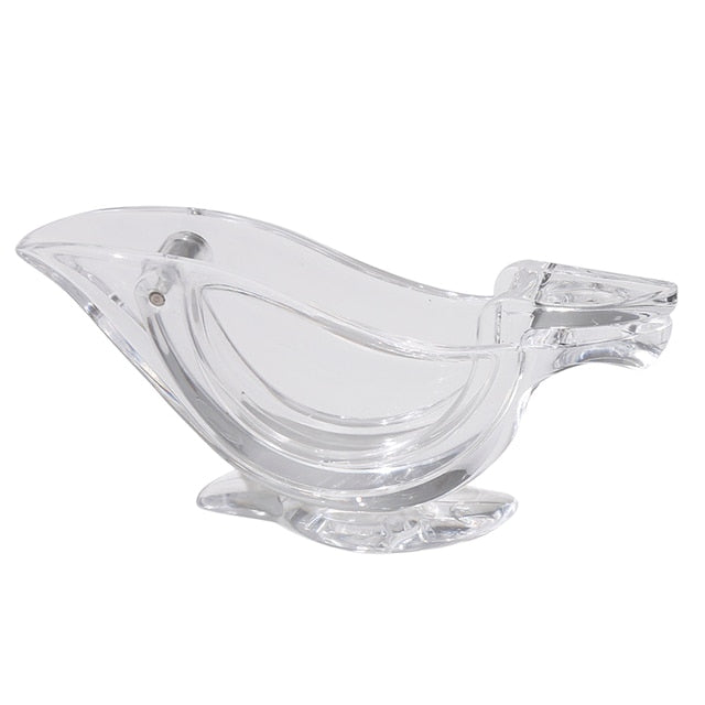 Transparent Fruit Squeezer with Lemon Clip