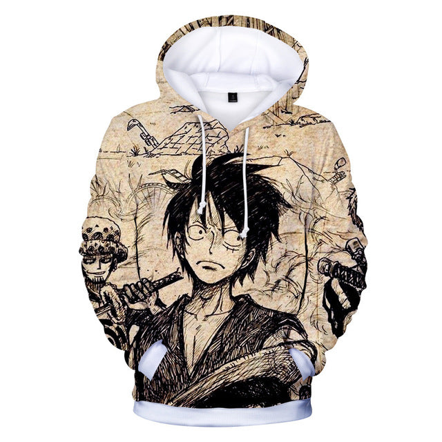 Whitebeard Pirates Hoodies- various patterns available