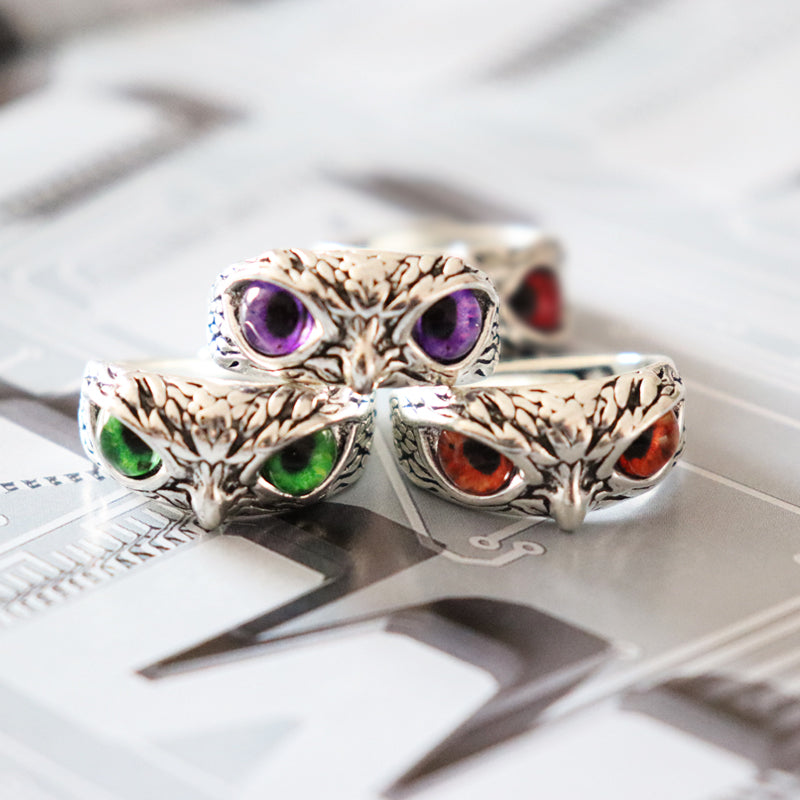 NEW Retro Cute Simple Design Owl Ring