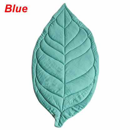 Leaf Shape Soft Crawling Play Mat for Newborn ,Kids and Children Room