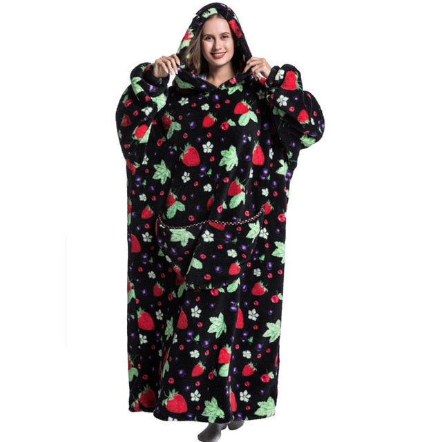 Oversized Cute Wearable - TV Blankets