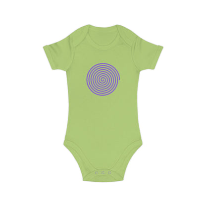 Pattern - Combed Cotton Baby Bodysuit