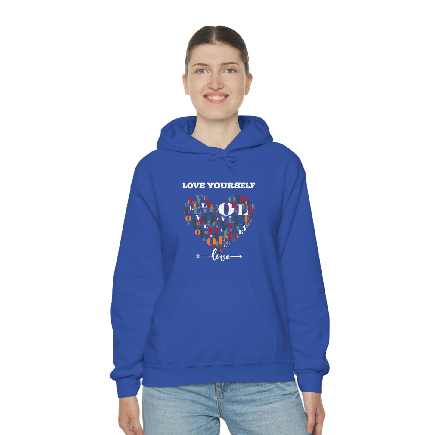 Love Yourself- Unisex Heavy Blend™ Hooded Sweatshirt