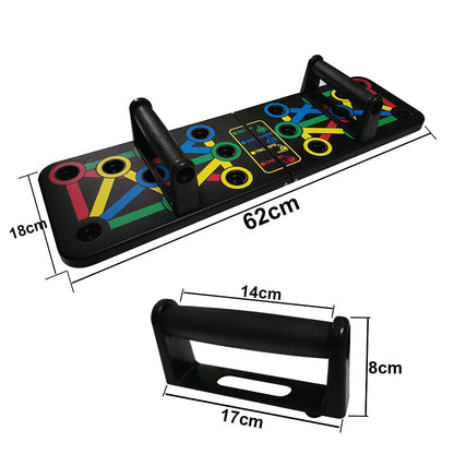 14 in 1 Push-Up Board- Multifunctional Gym Fitness Board