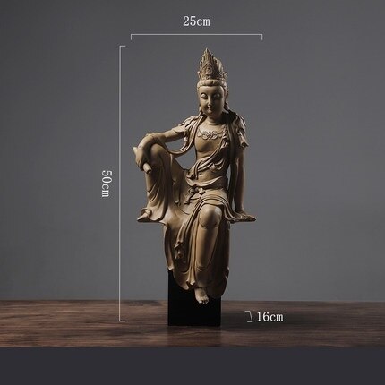 Chinese Zen  Guanyin Buddha Statue