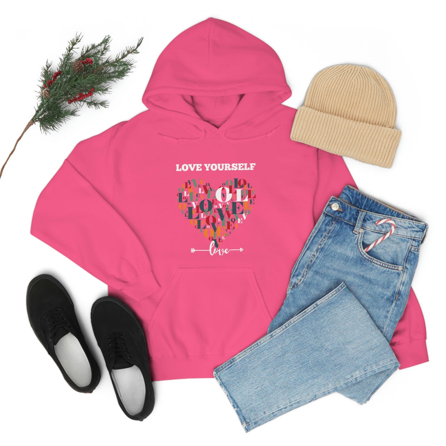 Liebe dich selbst – Unisex Heavy Blend™ Kapuzenpullover