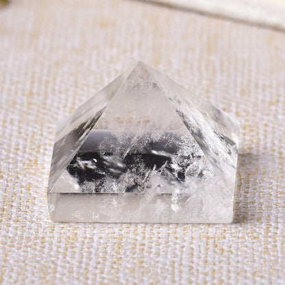 Natural Crystal Pyramid Healing Stone