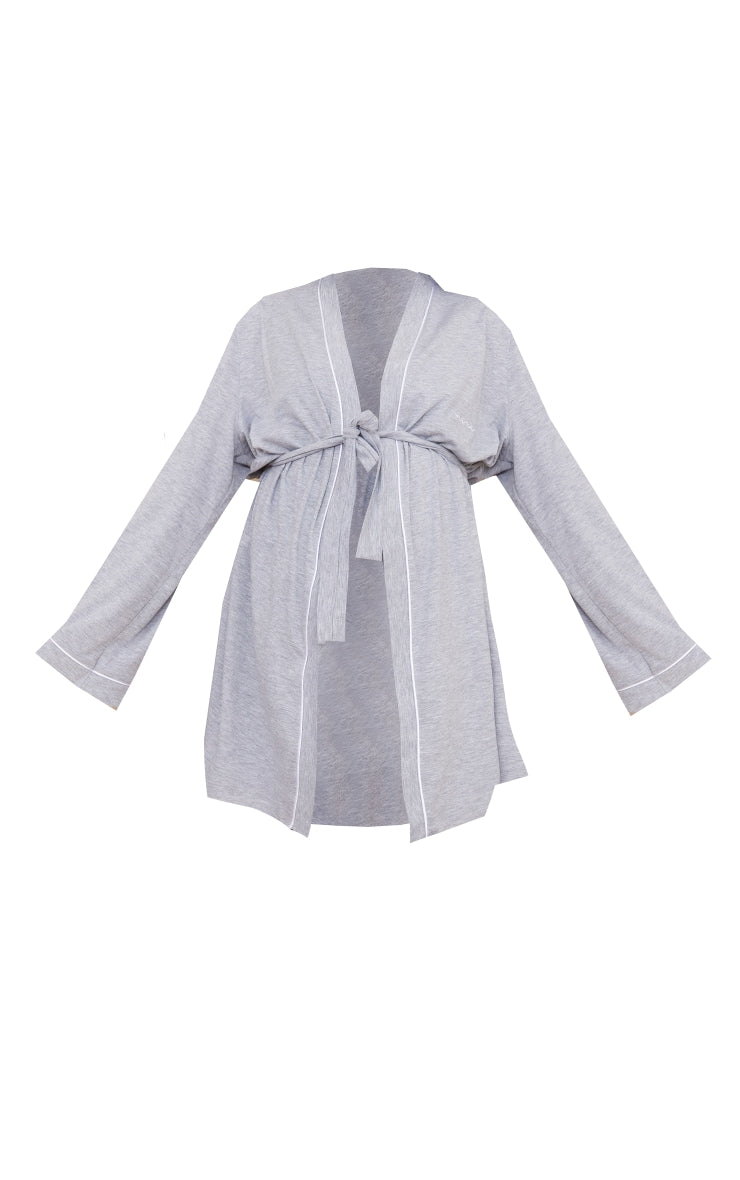 Maternity Grey Mama Robe