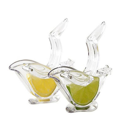 Transparent Fruit Squeezer with Lemon Clip