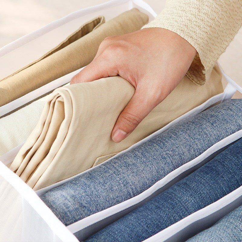 Jeans Compartment Storage Box