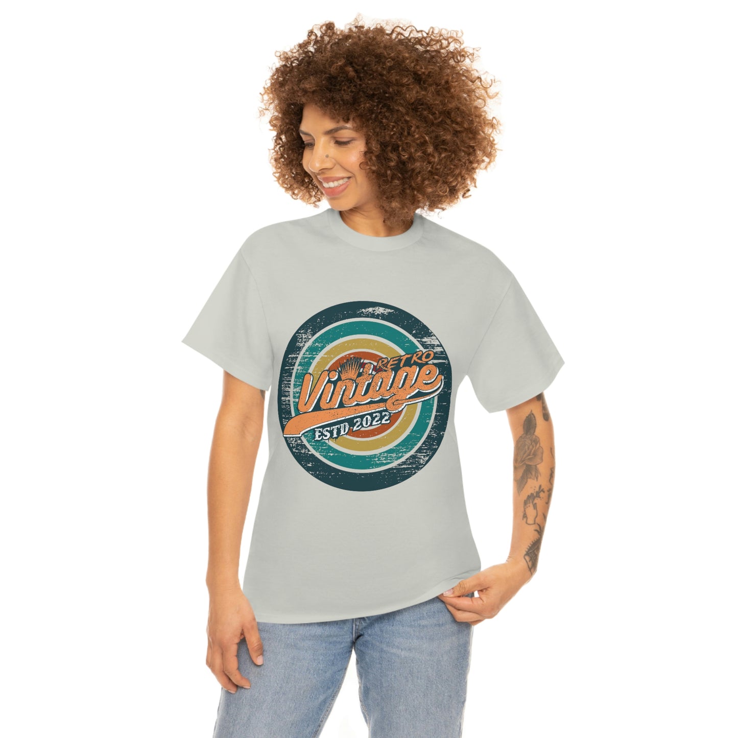 Vintage -Unisex Heavy Cotton Tee