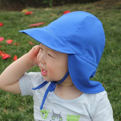 Quick-drying l Children Bucket Hats For 3 Months To 5 Years Old Kids Wide Brim Beach UV Protection Outdoor Essential Sun Caps