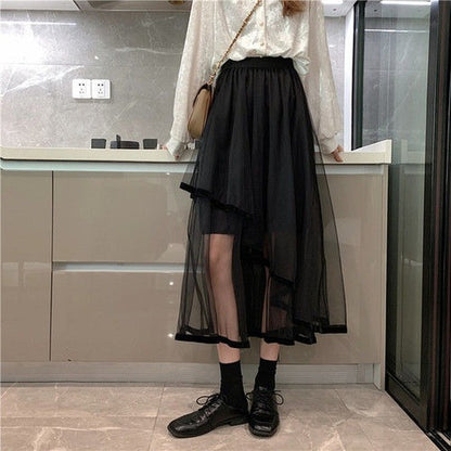 Women Chiffon Skirt