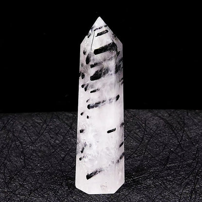 Natural Black Tourmaline Quartz