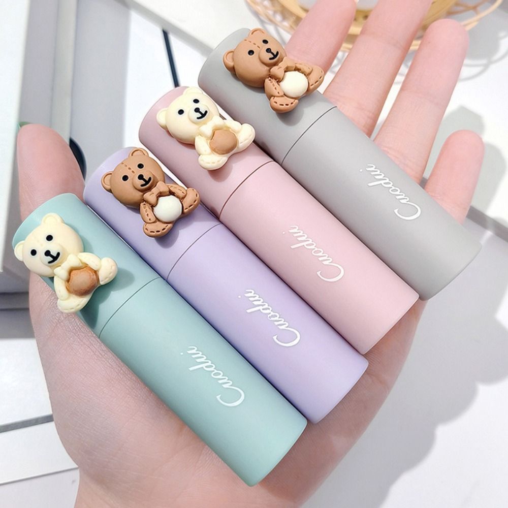 Bear Blush Long Lasting Korean Cosmetics Lip Glaze Makeup Tool Lip Tint Mud Lip Gloss Lipgloss Velvet Matte Lipstick