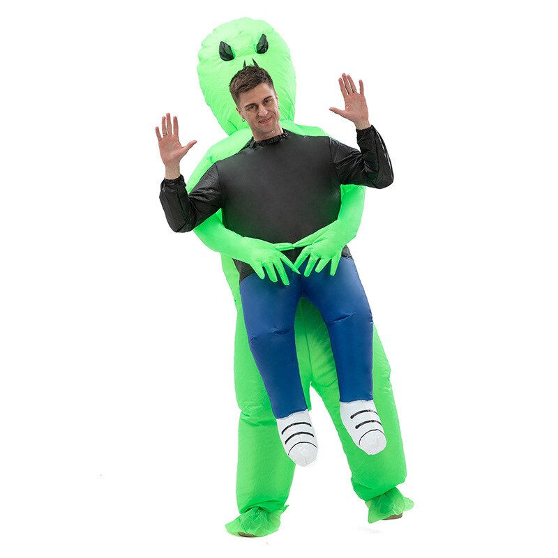 Adult Alien Inflatable Costume Kids Party Cosplay Costume Funny Suit Anime Fancy Dress Halloween Costume For Woman