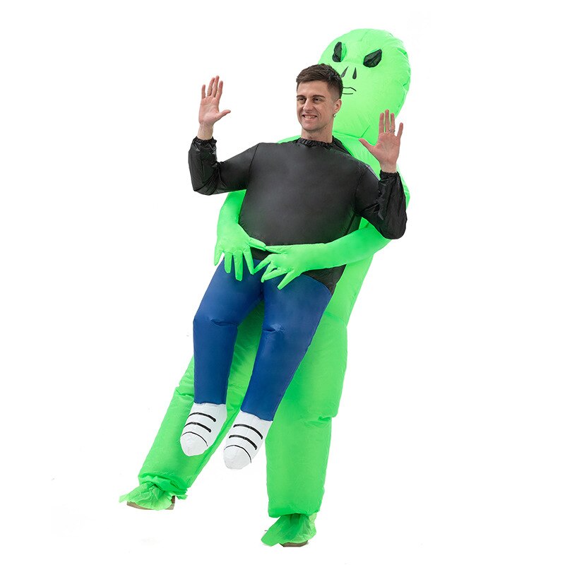 Adult Alien Inflatable Costume Kids Party Cosplay Costume Funny Suit Anime Fancy Dress Halloween Costume For Woman