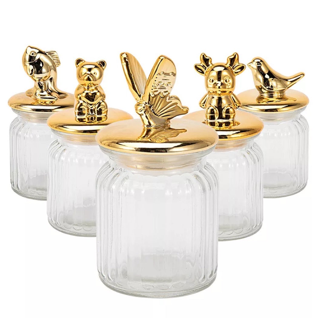 Animal handle Smoothie Glass Jar