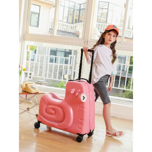 Children'S cartoon Trolley Case Riding Suitcase24-Inch