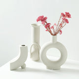 Korean style cylindrical flower vase