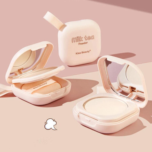 Korean Loose Powder Full Brightening Concealer Mineral Face Foundation