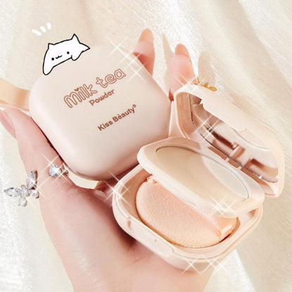 Korean Loose Powder Full Brightening Concealer Mineral Face Foundation