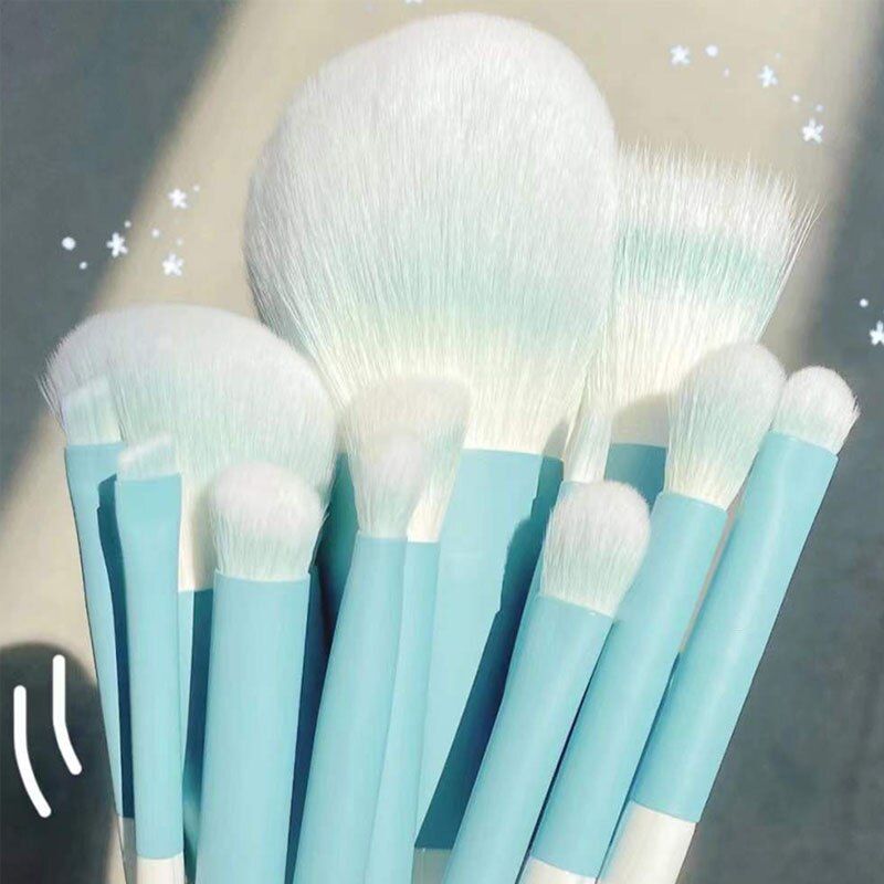 New 12/3Pcs Professional Make Up Brushes Soft Portable