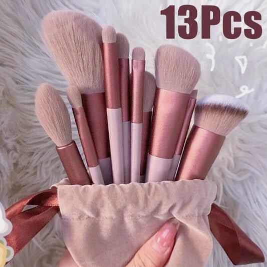 Soft Make Up Brushes 13 pcs