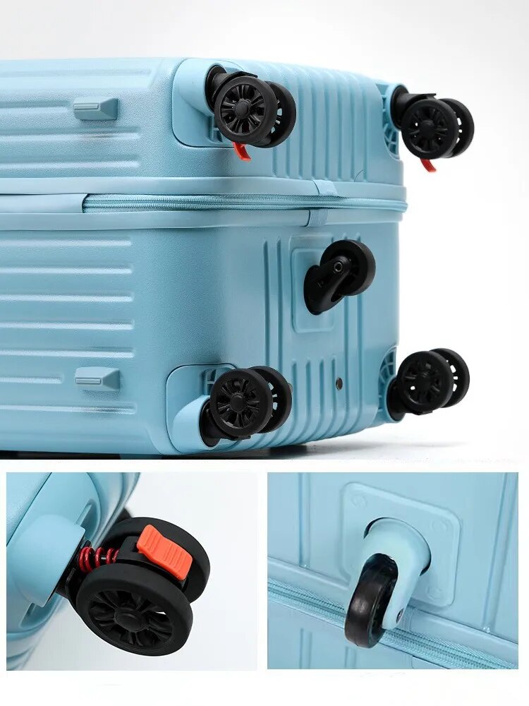 Universal Wheel Luggage 20 22 24 26 28 inch Large Capacity with Combination Lock