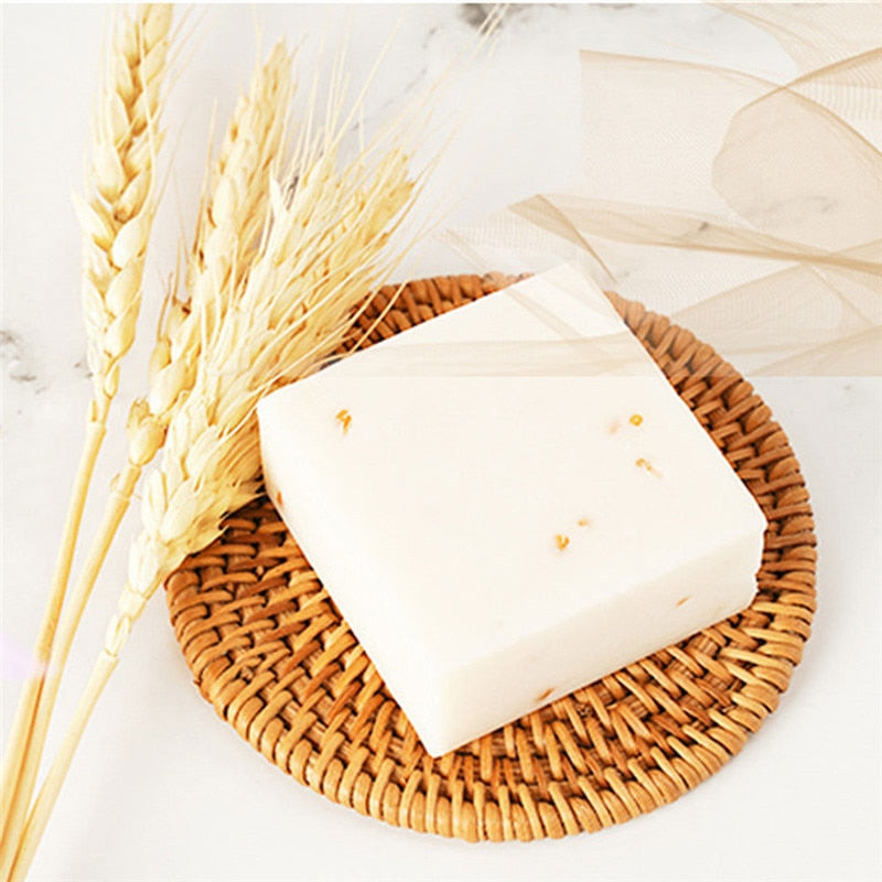 65g Original Thailand Handmade Soap Rice Milk Soap whitening soap goat milk soap for face