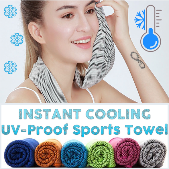 Instant Cooling UV-Resistant Sports Towel