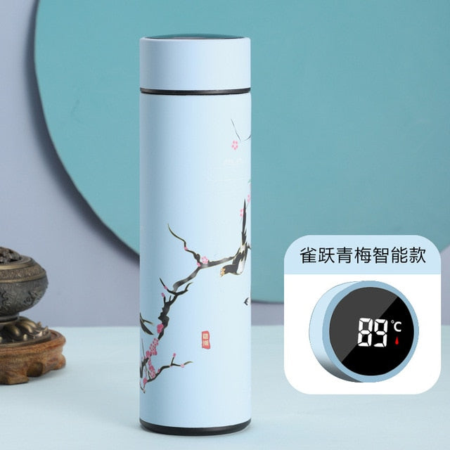 Temperature Display Thermos Bottle