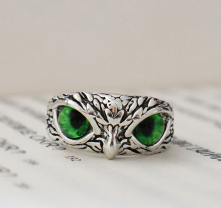 NEW Retro Cute Simple Design Owl Ring