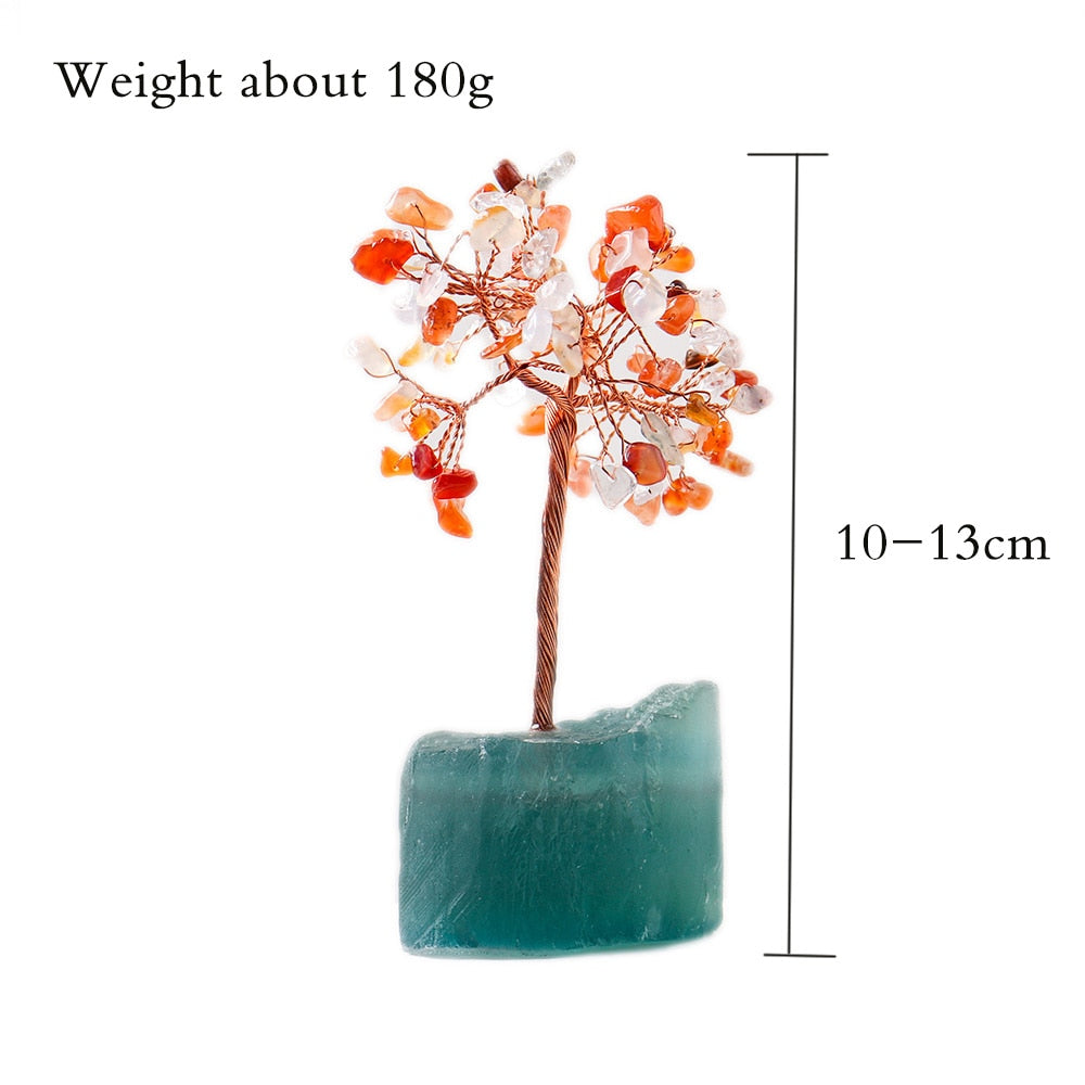 1PC Natural crystal rubble fortune Crystal Tree - variants available