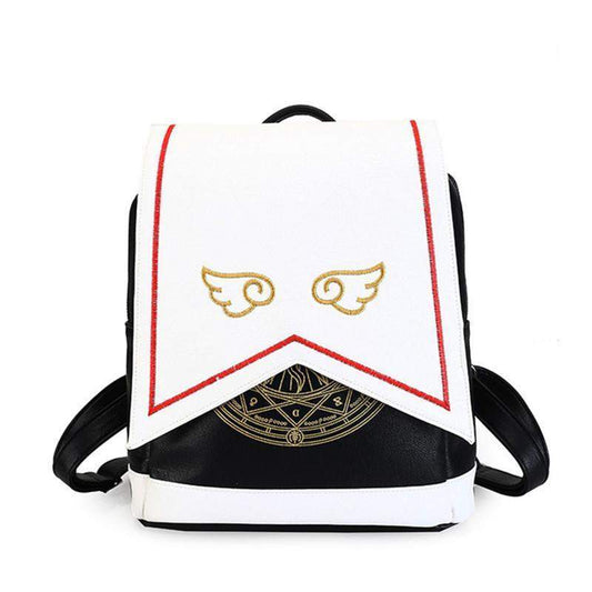 Angel Wings Leather Backpack