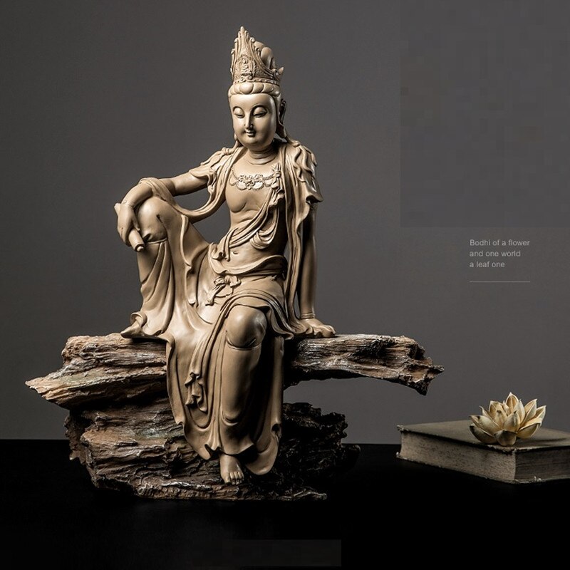 Chinese Zen  Guanyin Buddha Statue