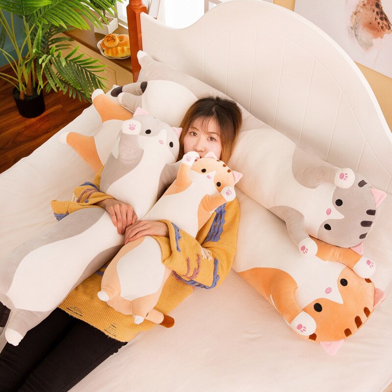 Soft Plush Animal Long Pillow