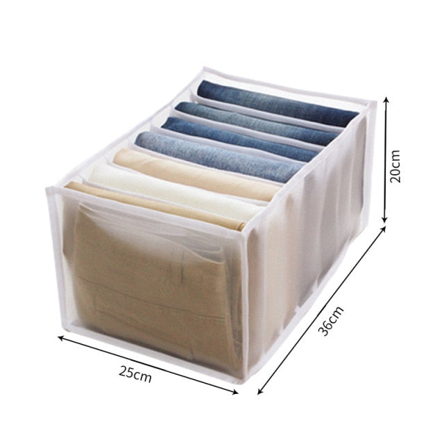 Jeans Compartment Storage Box