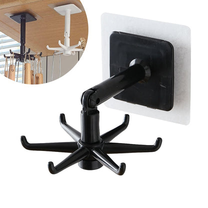 Kitchen Hook Organizer 360 Degrees Rotatable