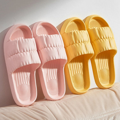 Summer Beach Thick Platform Slipper Women Korean Eva Slippers for Home Flip Flops Ladies Fashion Soft Sole Cloud Sandals New