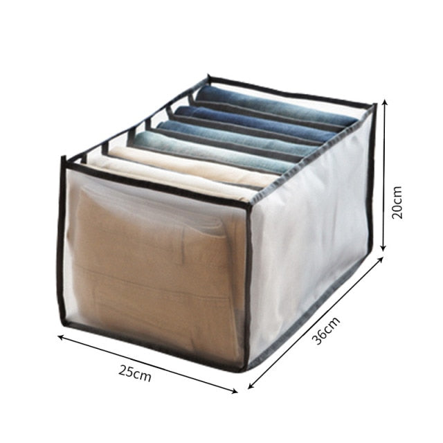 Jeans Compartment Storage Box