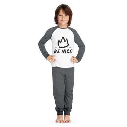 Be nice- Kids' Pajama Set