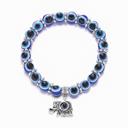 Evil Eye Perlen Armreif