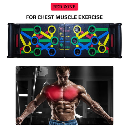 14 in 1 Push-Up Board- Multifunctional Gym Fitness Board