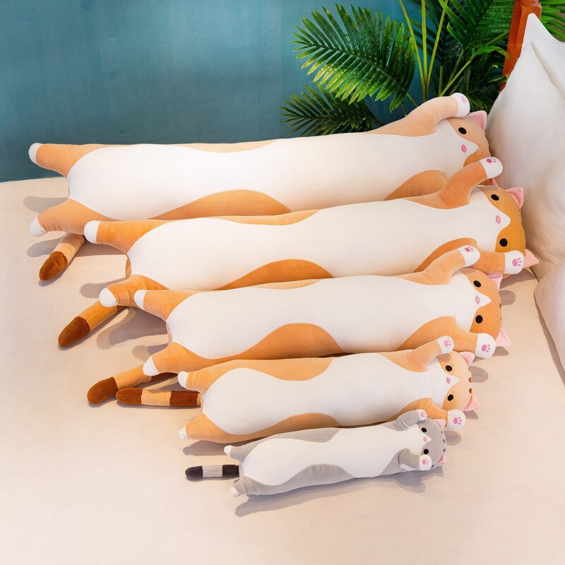 Soft Plush Animal Long Pillow